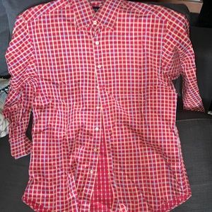 Scott barber dress shirt size small new